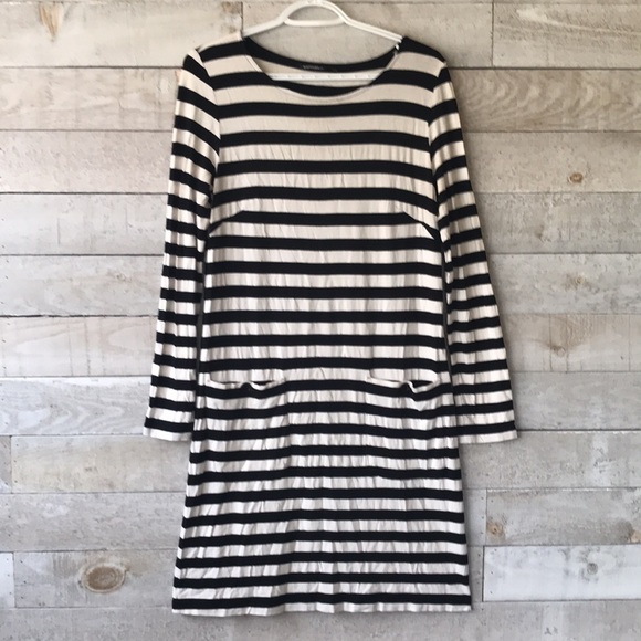 Marimekko Dresses & Skirts - Marimekko Black and White Striped Dress
